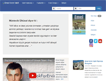 Tablet Screenshot of emelvakfi.org
